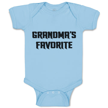 Baby Clothes Grandma's Favorite Baby Bodysuits Boy & Girl Newborn Clothes Cotton