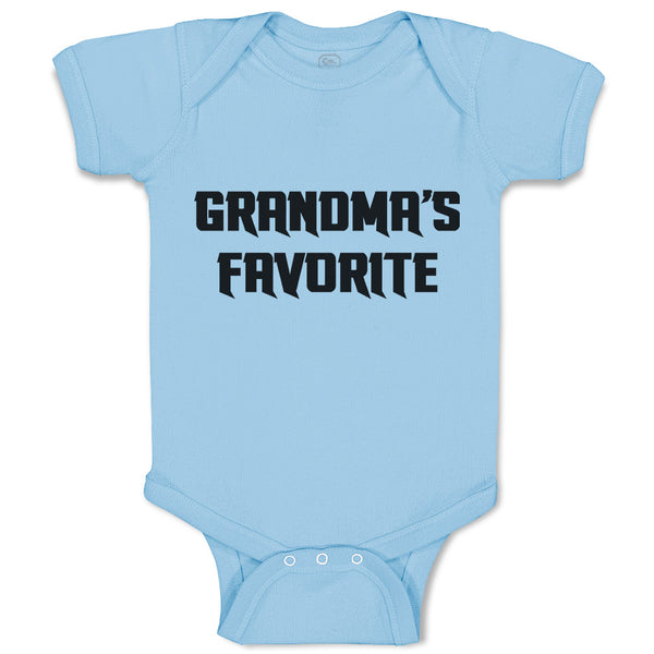 Baby Clothes Grandma's Favorite Baby Bodysuits Boy & Girl Newborn Clothes Cotton