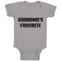 Baby Clothes Grandma's Favorite Baby Bodysuits Boy & Girl Newborn Clothes Cotton