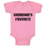 Baby Clothes Grandma's Favorite Baby Bodysuits Boy & Girl Newborn Clothes Cotton