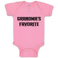 Baby Clothes Grandma's Favorite Baby Bodysuits Boy & Girl Newborn Clothes Cotton