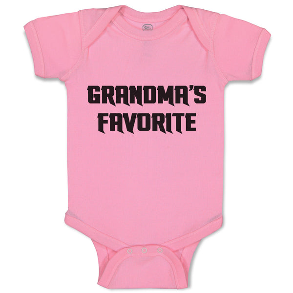 Baby Clothes Grandma's Favorite Baby Bodysuits Boy & Girl Newborn Clothes Cotton