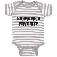 Baby Clothes Grandma's Favorite Baby Bodysuits Boy & Girl Newborn Clothes Cotton