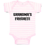 Baby Clothes Grandma's Favorite Baby Bodysuits Boy & Girl Newborn Clothes Cotton