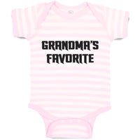 Baby Clothes Grandma's Favorite Baby Bodysuits Boy & Girl Newborn Clothes Cotton