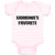 Baby Clothes Grandma's Favorite Baby Bodysuits Boy & Girl Newborn Clothes Cotton