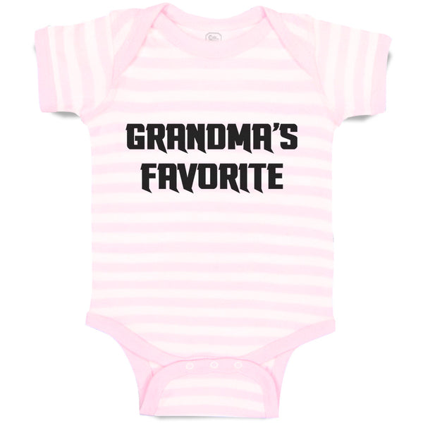 Baby Clothes Grandma's Favorite Baby Bodysuits Boy & Girl Newborn Clothes Cotton