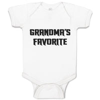 Baby Clothes Grandma's Favorite Baby Bodysuits Boy & Girl Newborn Clothes Cotton