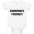 Baby Clothes Grandma's Favorite Baby Bodysuits Boy & Girl Newborn Clothes Cotton