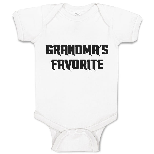 Baby Clothes Grandma's Favorite Baby Bodysuits Boy & Girl Newborn Clothes Cotton