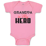 Baby Clothes Grandpa Is My Hero Baby Bodysuits Boy & Girl Newborn Clothes Cotton