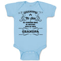 Baby Clothes Grandpa My Hero My Guardian Angle He Watches over My Back Grandpa