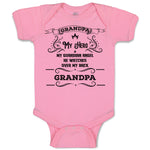 Baby Clothes Grandpa My Hero My Guardian Angle He Watches over My Back Grandpa