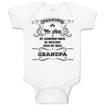 Baby Clothes Grandpa My Hero My Guardian Angle He Watches over My Back Grandpa