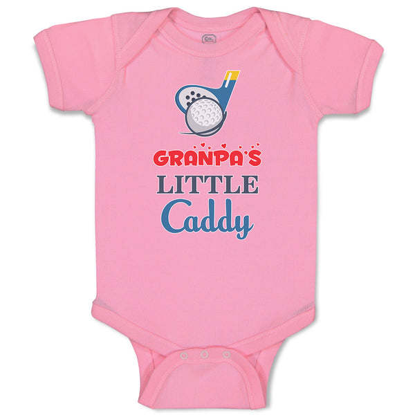 Baby Clothes Grandpa's Little Caddy Baby Bodysuits Boy & Girl Cotton