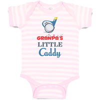 Baby Clothes Grandpa's Little Caddy Baby Bodysuits Boy & Girl Cotton