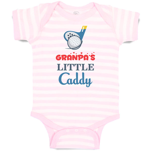 Baby Clothes Grandpa's Little Caddy Baby Bodysuits Boy & Girl Cotton