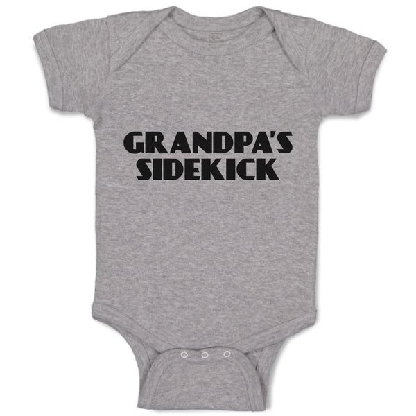 Baby Clothes Grandpa's Sidekick Baby Bodysuits Boy & Girl Newborn Clothes Cotton