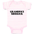 Baby Clothes Grandpa's Sidekick Baby Bodysuits Boy & Girl Newborn Clothes Cotton