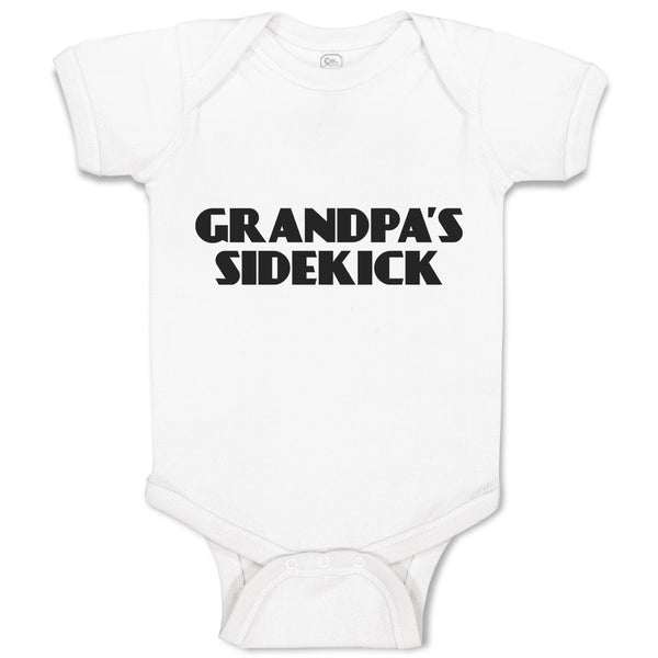 Baby Clothes Grandpa's Sidekick Baby Bodysuits Boy & Girl Newborn Clothes Cotton