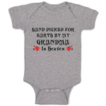Baby Clothes Hand Picked for Earth by My Grandma in Heaven Baby Bodysuits Cotton