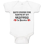Baby Clothes Hand Picked for Earth by My Grandma in Heaven Baby Bodysuits Cotton