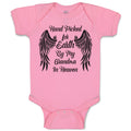 Baby Clothes Hand Picked for Earth by My Grandma in Heaven Baby Bodysuits Cotton