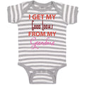 Baby Clothes I Get My Good Looks from My Grandma Baby Bodysuits Cotton
