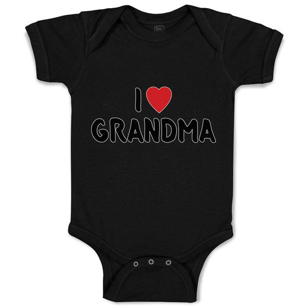 Baby Clothes I Love Grandma Baby Bodysuits Boy & Girl Newborn Clothes Cotton