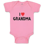 Baby Clothes I Love Grandma Baby Bodysuits Boy & Girl Newborn Clothes Cotton