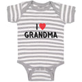 Baby Clothes I Love Grandma Baby Bodysuits Boy & Girl Newborn Clothes Cotton