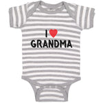 Baby Clothes I Love Grandma Baby Bodysuits Boy & Girl Newborn Clothes Cotton