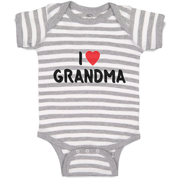Baby Clothes I Love Grandma Baby Bodysuits Boy & Girl Newborn Clothes Cotton