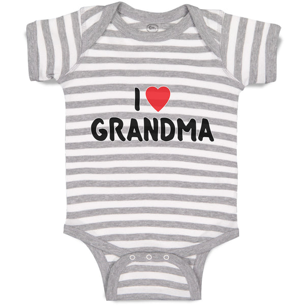 Baby Clothes I Love Grandma Baby Bodysuits Boy & Girl Newborn Clothes Cotton