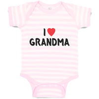 Baby Clothes I Love Grandma Baby Bodysuits Boy & Girl Newborn Clothes Cotton