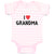 Baby Clothes I Love Grandma Baby Bodysuits Boy & Girl Newborn Clothes Cotton