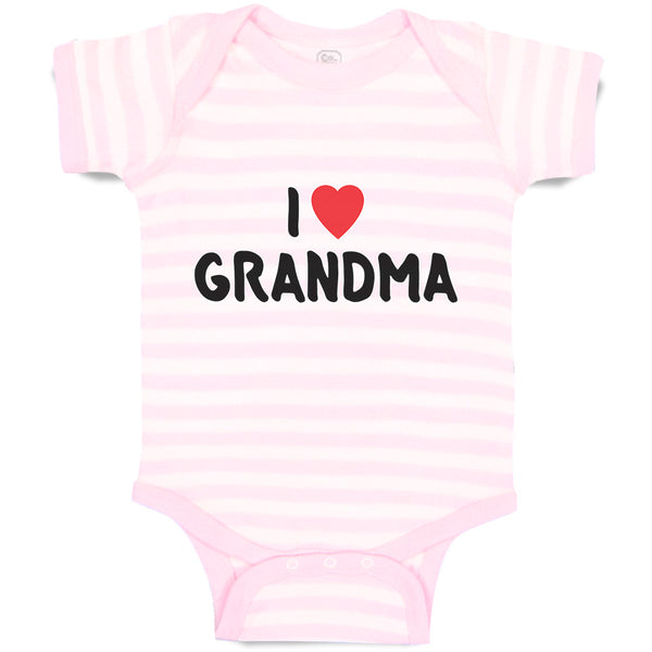 Baby Clothes I Love Grandma Baby Bodysuits Boy & Girl Newborn Clothes Cotton