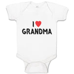 Baby Clothes I Love Grandma Baby Bodysuits Boy & Girl Newborn Clothes Cotton