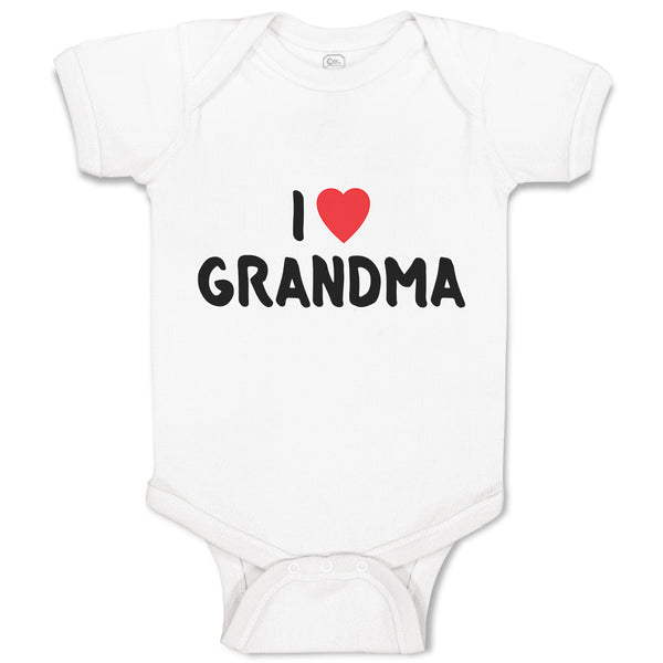 Baby Clothes I Love Grandma Baby Bodysuits Boy & Girl Newborn Clothes Cotton