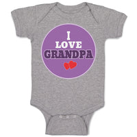 Baby Clothes I Love Grandpa Baby Bodysuits Boy & Girl Newborn Clothes Cotton