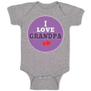 Baby Clothes I Love Grandpa Baby Bodysuits Boy & Girl Newborn Clothes Cotton
