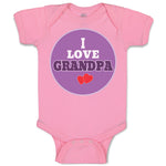 Baby Clothes I Love Grandpa Baby Bodysuits Boy & Girl Newborn Clothes Cotton