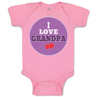 Baby Clothes I Love Grandpa Baby Bodysuits Boy & Girl Newborn Clothes Cotton