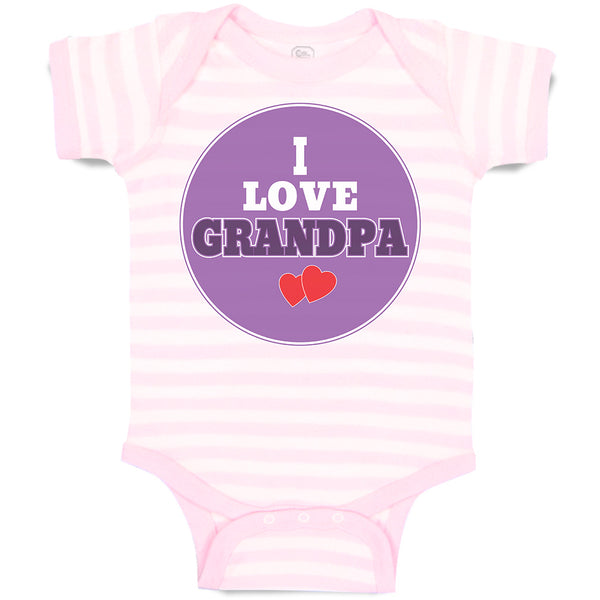 Baby Clothes I Love Grandpa Baby Bodysuits Boy & Girl Newborn Clothes Cotton