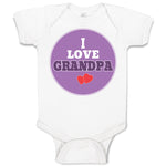 Baby Clothes I Love Grandpa Baby Bodysuits Boy & Girl Newborn Clothes Cotton