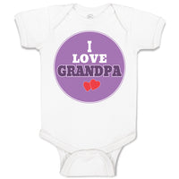 Baby Clothes I Love Grandpa Baby Bodysuits Boy & Girl Newborn Clothes Cotton