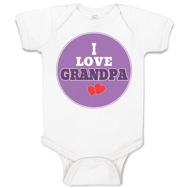 Baby Clothes I Love Grandpa Baby Bodysuits Boy & Girl Newborn Clothes Cotton