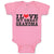 Baby Clothes I Love My Great Grandma Baby Bodysuits Boy & Girl Cotton