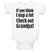 Baby Clothes If You Think I Nap A Lot Check out Grandpa! Baby Bodysuits Cotton
