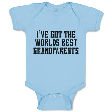 Baby Clothes I'Ve Got The Worlds Best Grandparents Baby Bodysuits Cotton